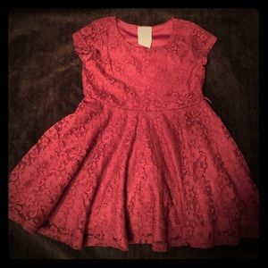 Girls lace dress